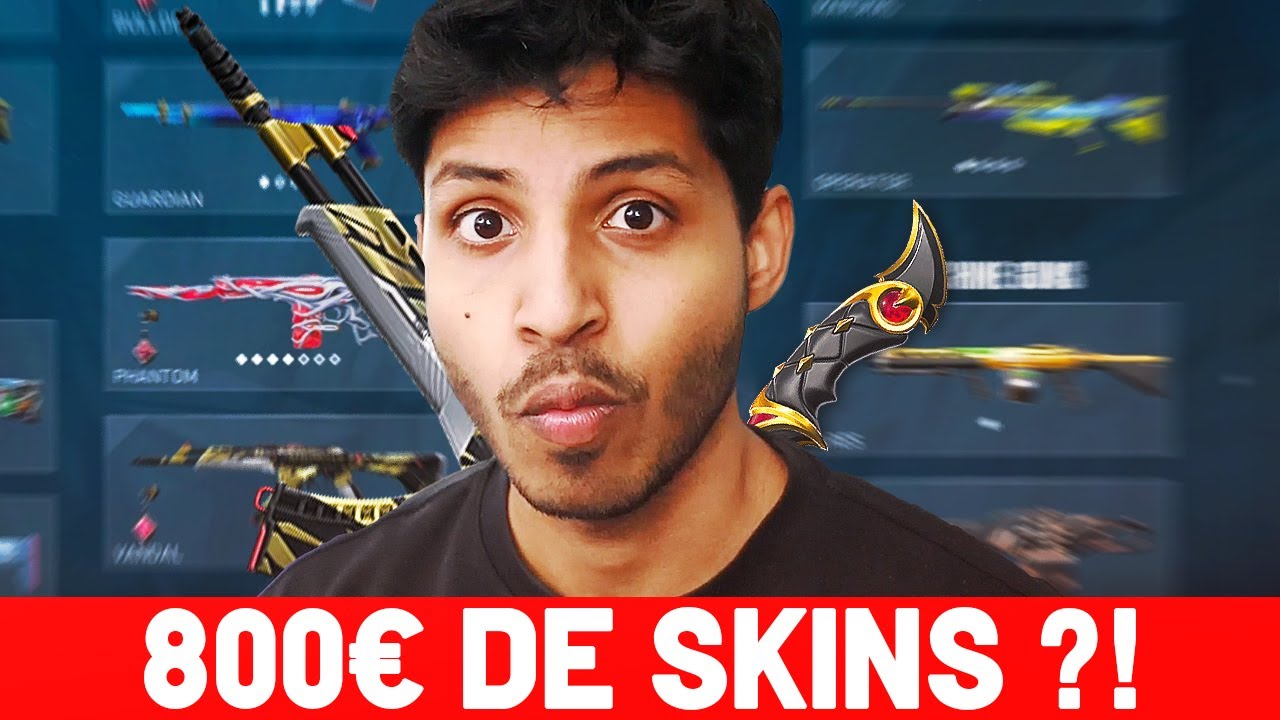 MA COLLECTION DE SKINS VALORANT 2023 | Sanjay