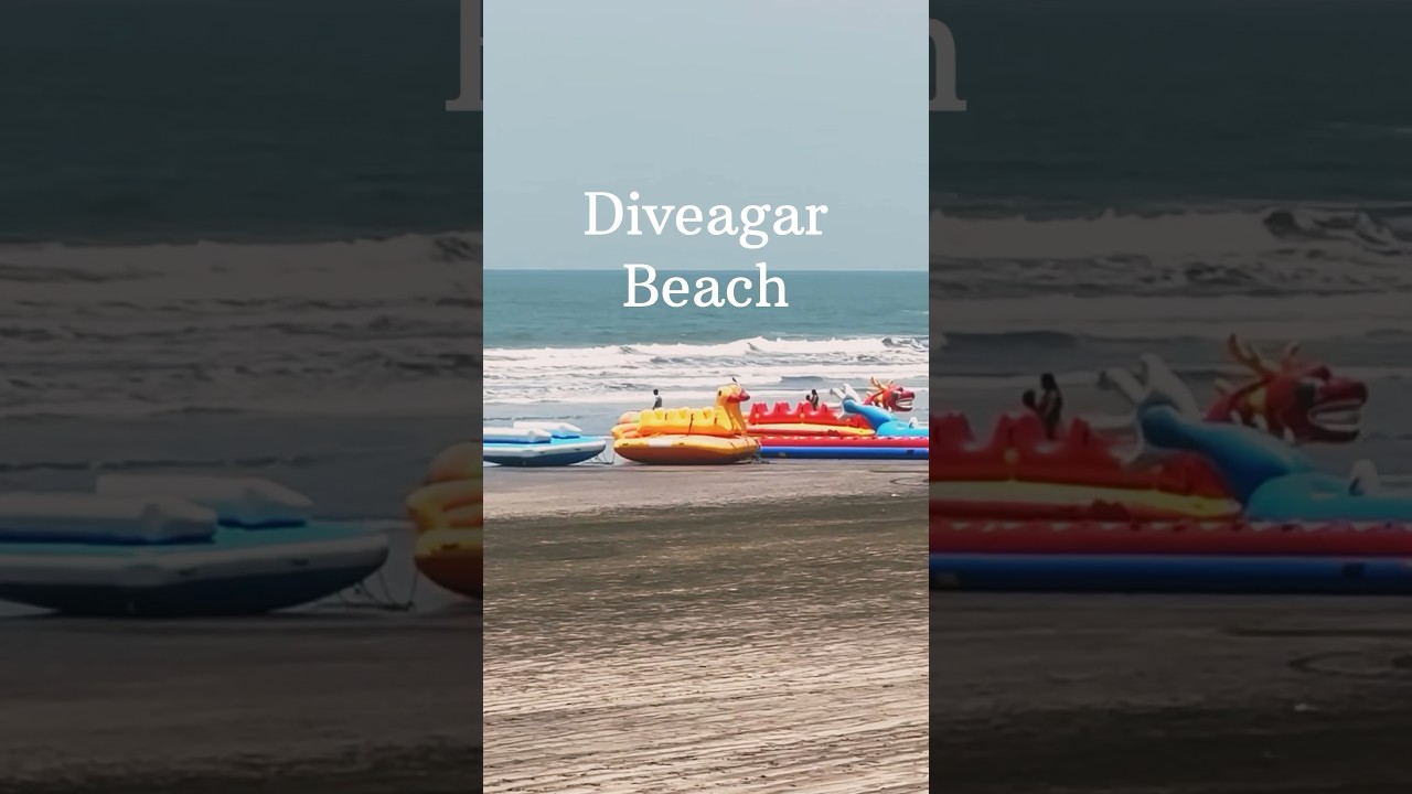Best Beach in Konkan | Diveagar Beach | water activities #aroundpune #place maharashtra #bestbeach