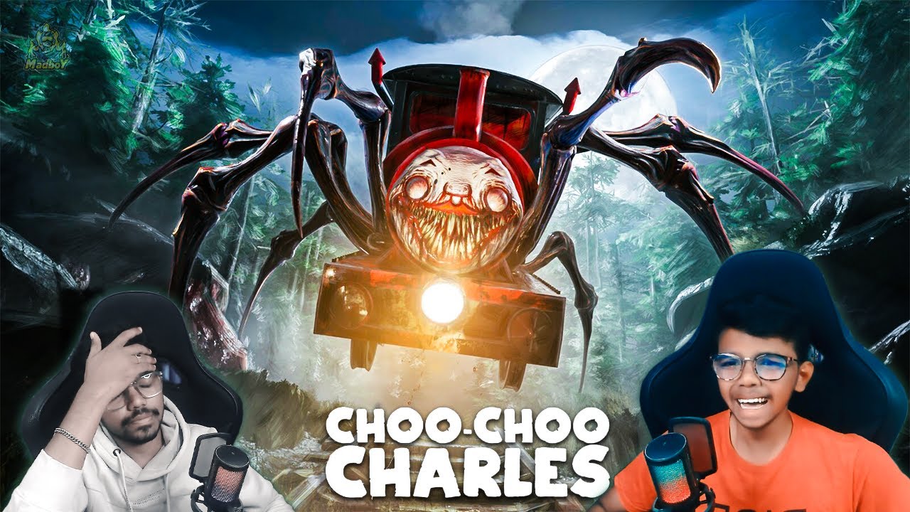 SPIDER TRAIN HUNTING LADDU 😱 | Unlimited Fun | CHOO CHOO CHARLES | Maddy Telugu Gamer