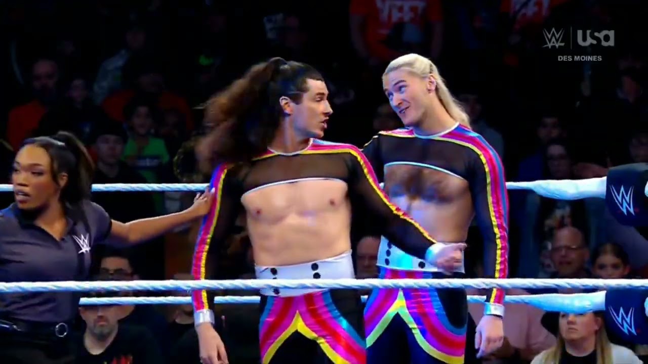 WWE SMACKDOWN PRETTY DEADLY VS AXIOM 05/02/25