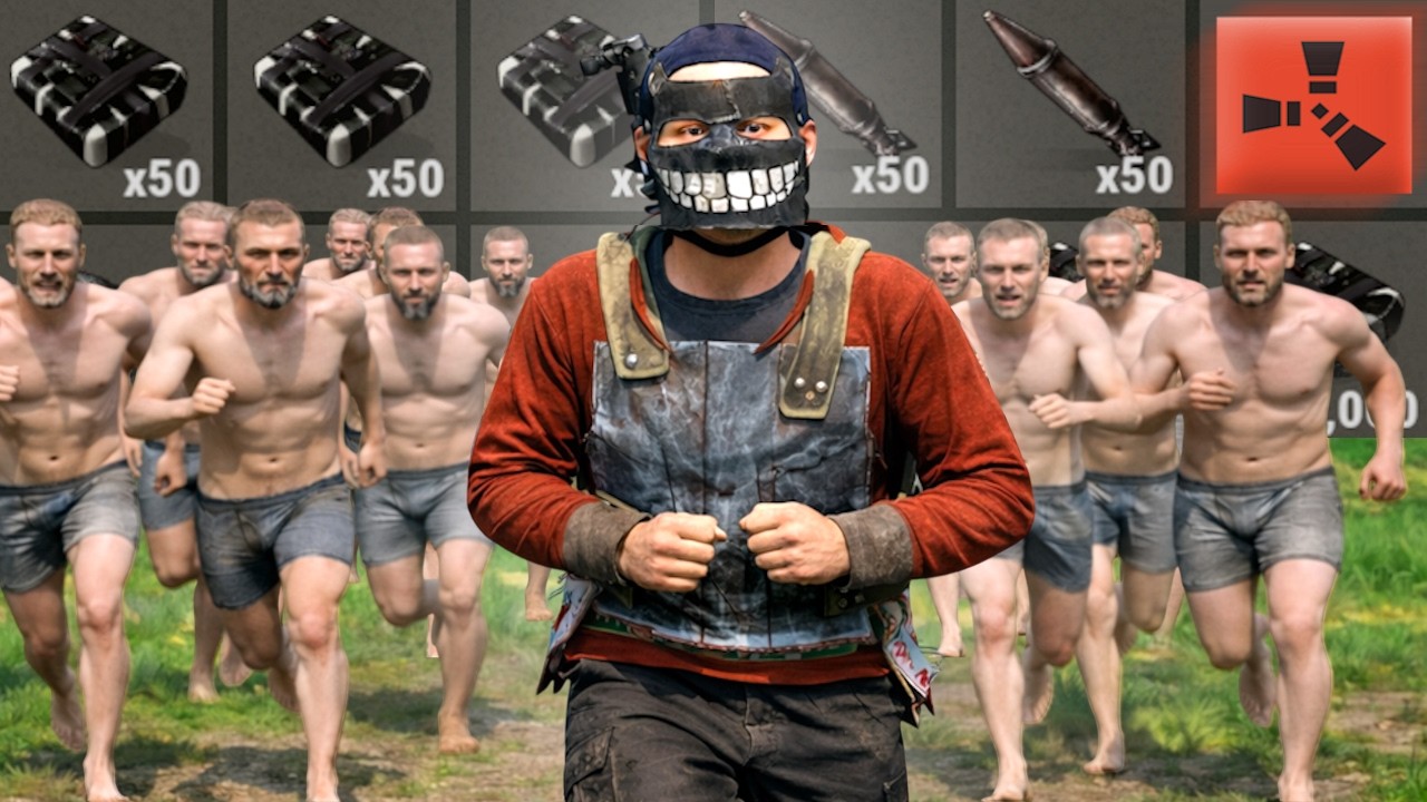 I Stole a Clan’s MAIN LOOT with a 200 IQ Raid Escape | Rust