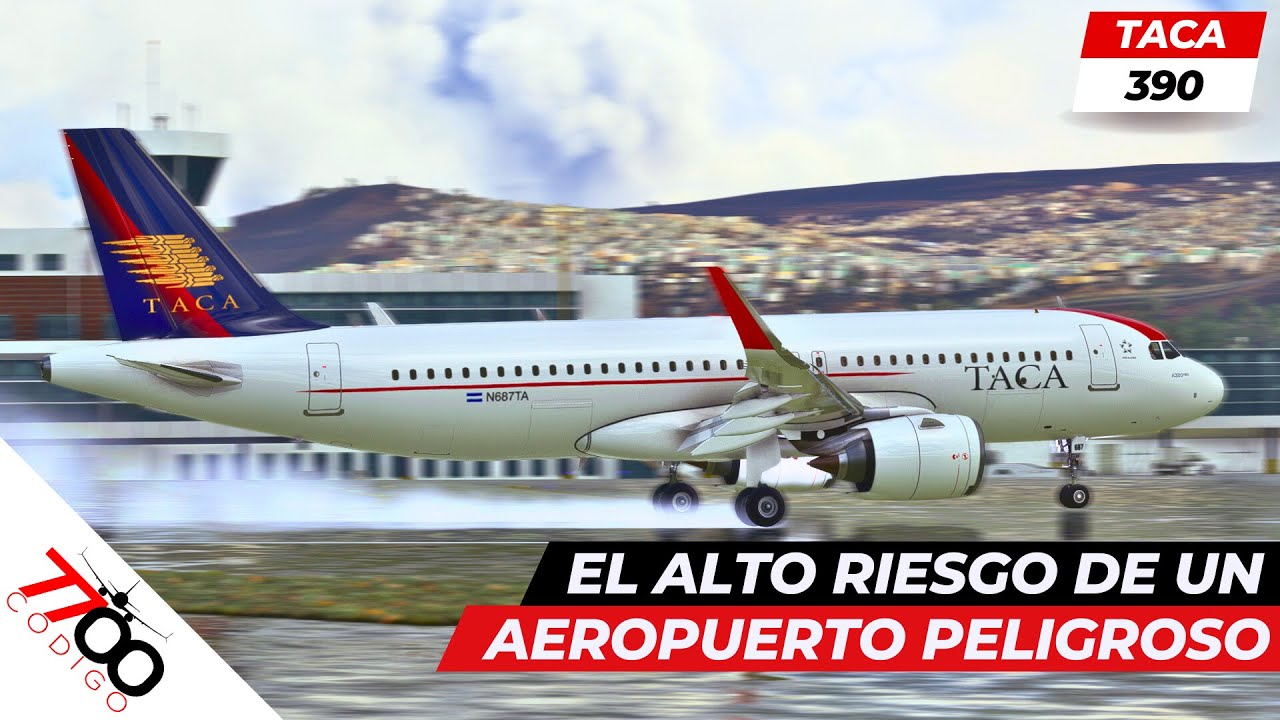 El Avión que se salió de la pista de aterrizaje en Tegucigalpa | Vuelo 390 de TACA