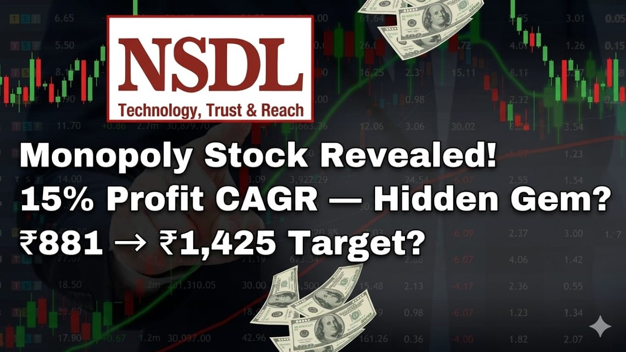 NSDL Share latest news | Today's news | 15% Profit CAGR | Strong Fundamentals | Full Analysis