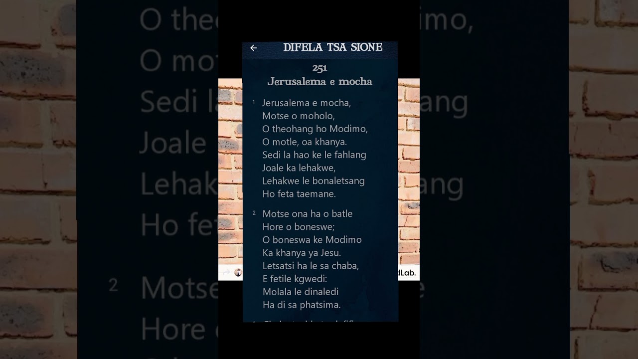 Jerusalema e Mocha