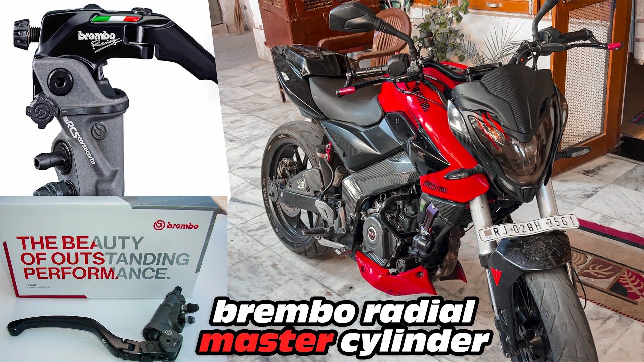 Installing Brembo Radial Master Cylinder in Modified Pulsar Ns200 | Worth or not?