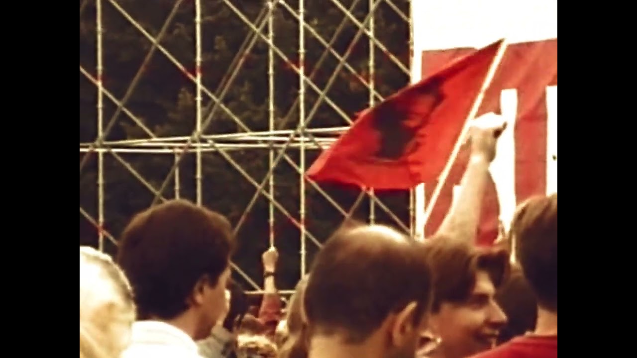 La Marseillaise et l' Internationale à la fête de l'Humanité 1995
