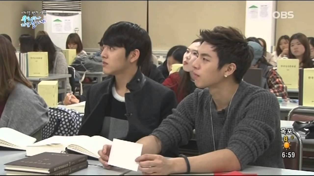 141110 씨클라운(C-Clown) 롬&강준 - 아이돌 학과 체험