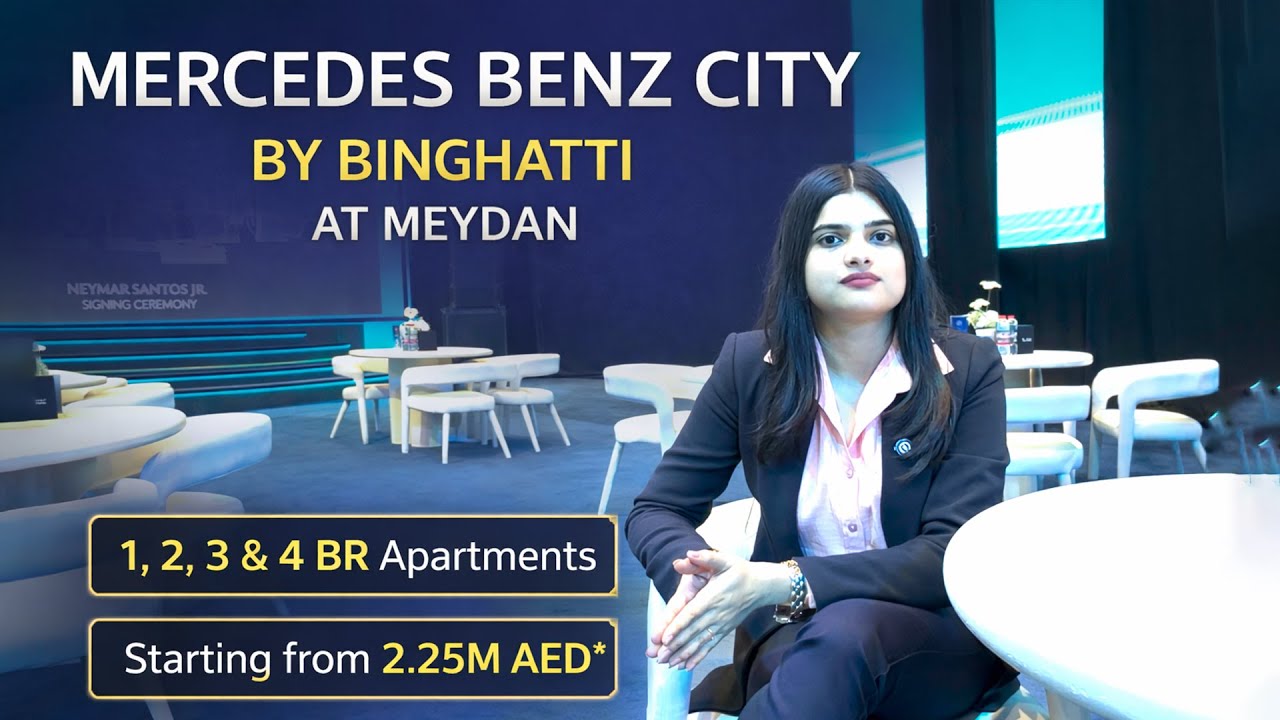 Binghatti Mercedes-Benz City | 📞+971582411856 | Studio, 1 BR to 4 BR APT | Mercedes-Benz City Meydan