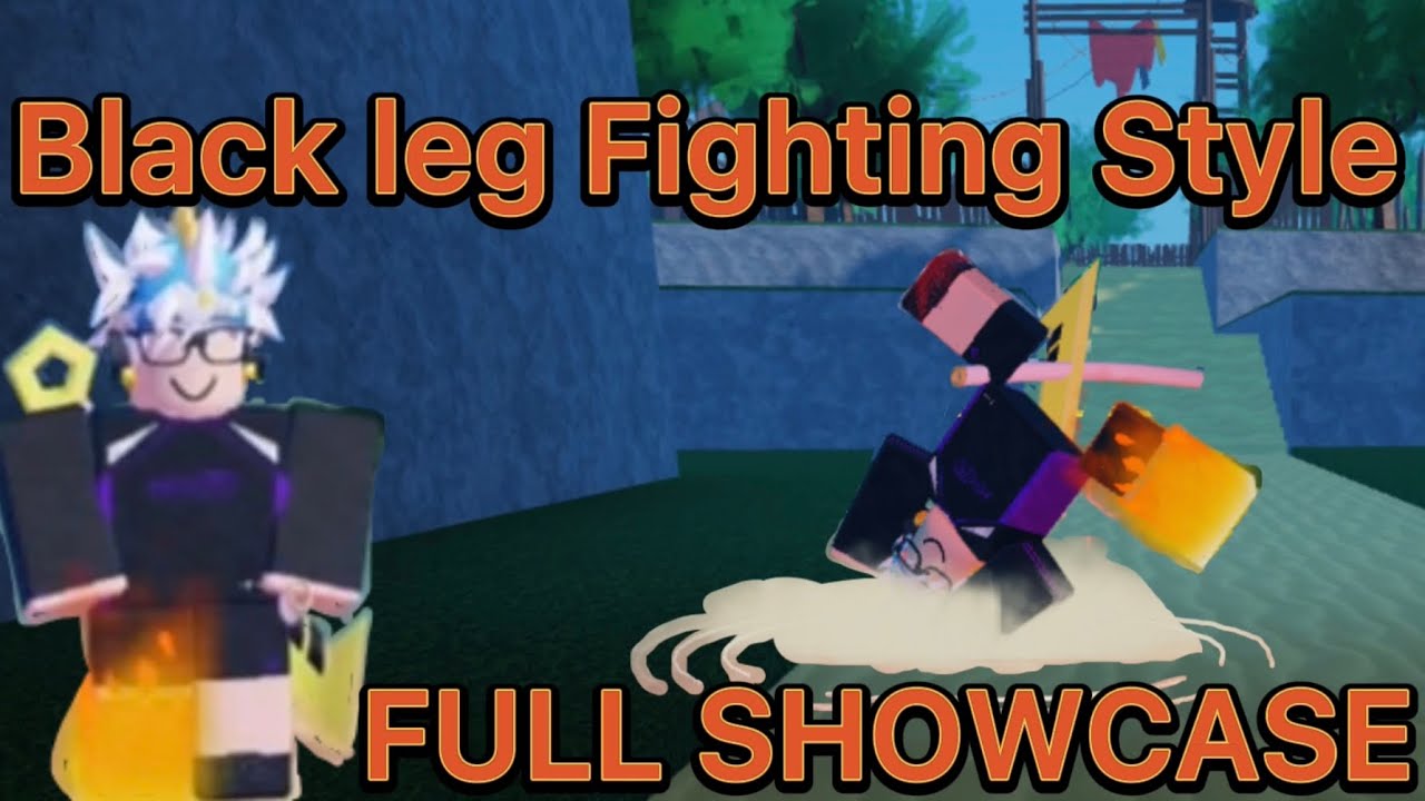 Black leg Fighting Style *FULL SHOWCASE* | A One Piece Game
