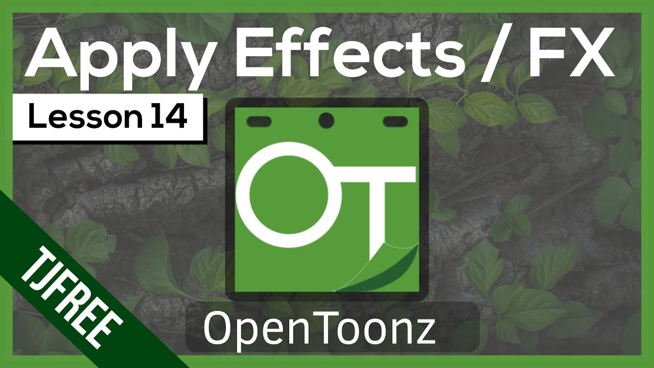 OpenToonz Lesson 14 - Effects Nodes and FX Schematic