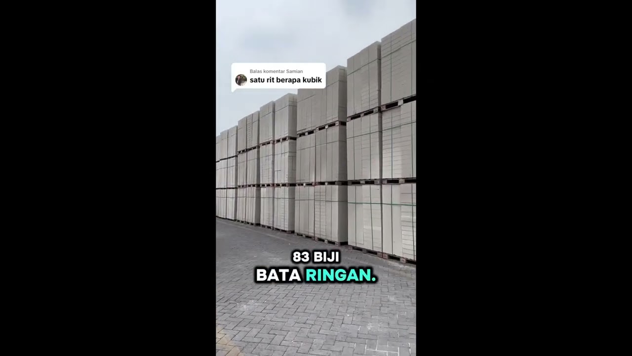 Stok Bata Ringan Terlengkap: PCI, Citicon, Bricon, Focon, Fastcon, dll