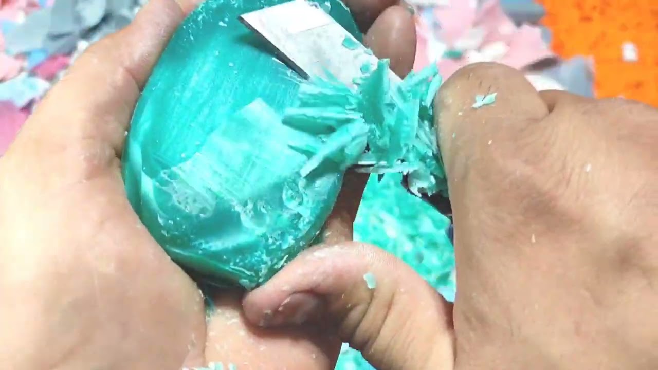 ASMR Carving soap. Soothing cutting soap | ASMR soap.
