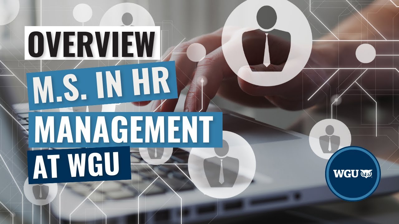 Overview of WGU's New Master of Science in HR Management Degree Program | Career Quest