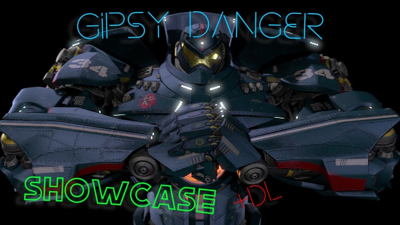 (SFM) Gipsy Danger Showcase! | +DL (For SFM/Blender) |