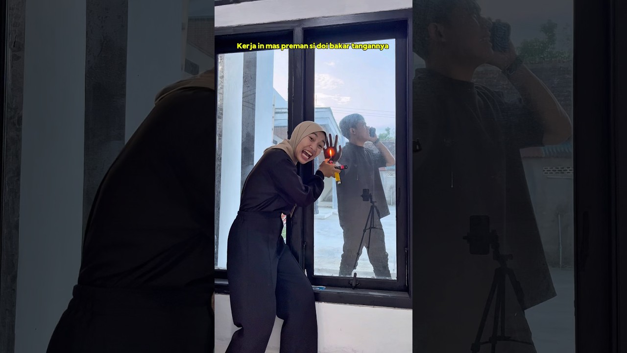 Kerjain mas preman bakar tangannya #shorts #minivlog #bocilwargads #maspreman