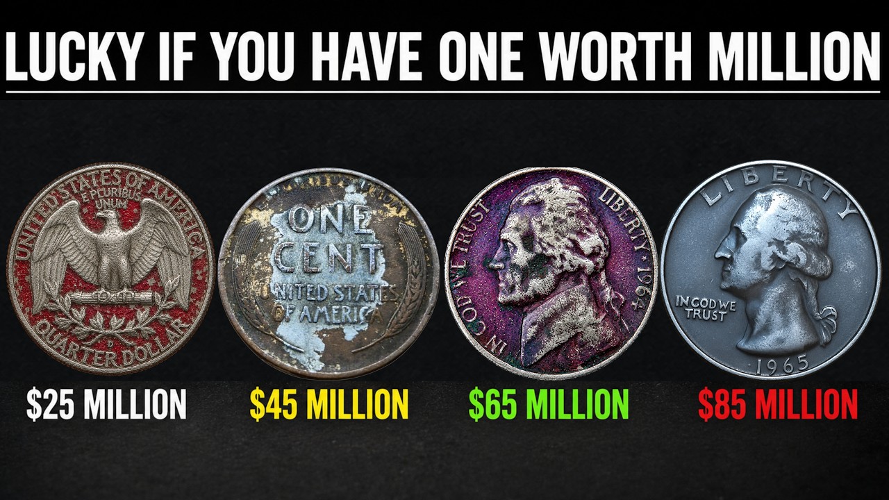 MILLION DOLLAR SUPER RARE AMERICAN COINS ! LUCKY IF YOU HAVE ONE