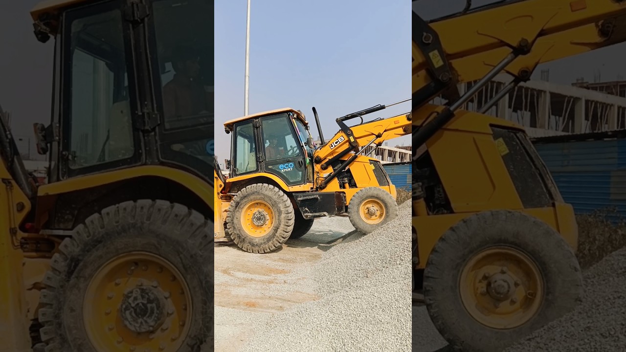 jcb 3dx construction work 