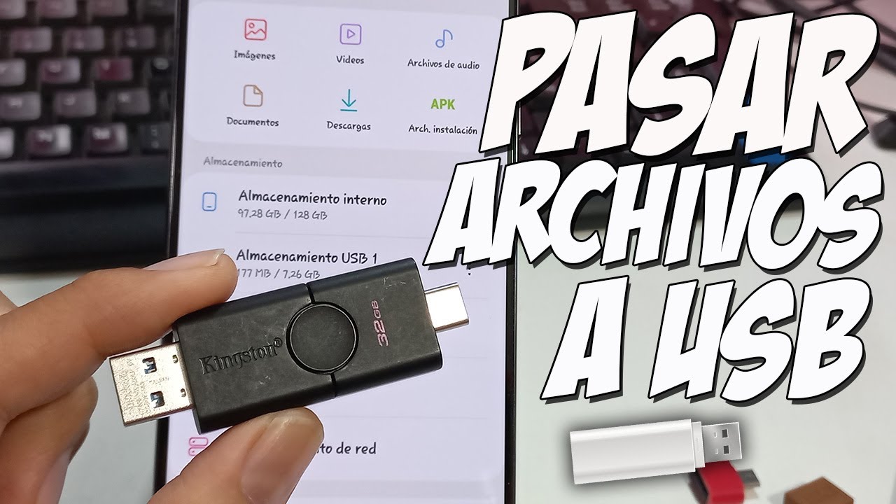COMO PASAR MIS ARCHIVOS DEL CELULAR A UNA MEMORIA USB (FUNCIONA EN CUALQUIER M&Oacute;VIL)