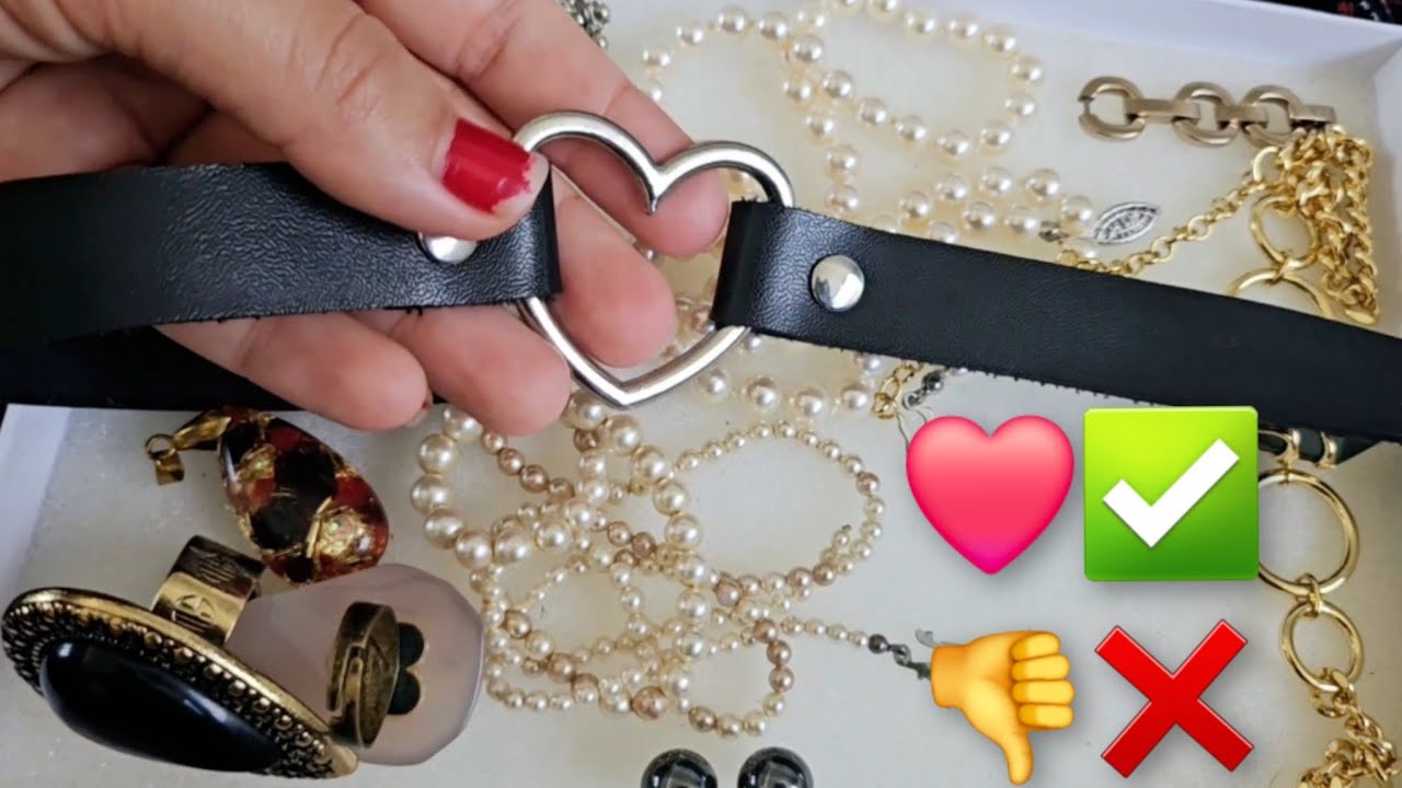 Organising/Decluttering my jewellery 💍
