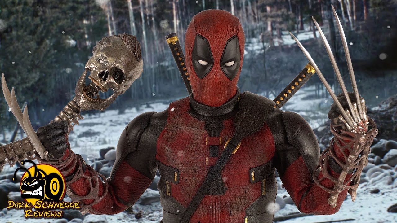 Hot Toys |  Deadpool & Wolverine DEADPOOL BATTLE VERSION MMS782 Review