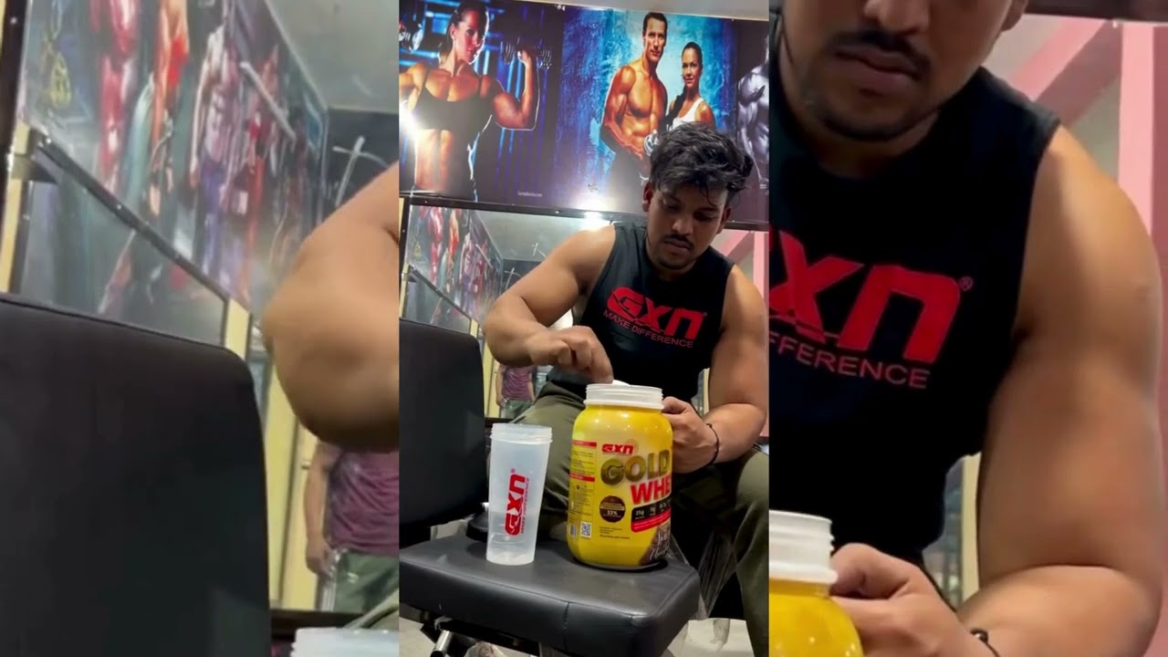 GXN Gold Whey - Clinically Proven Whey protein with Probiotics @Sachin_arm_wrestler