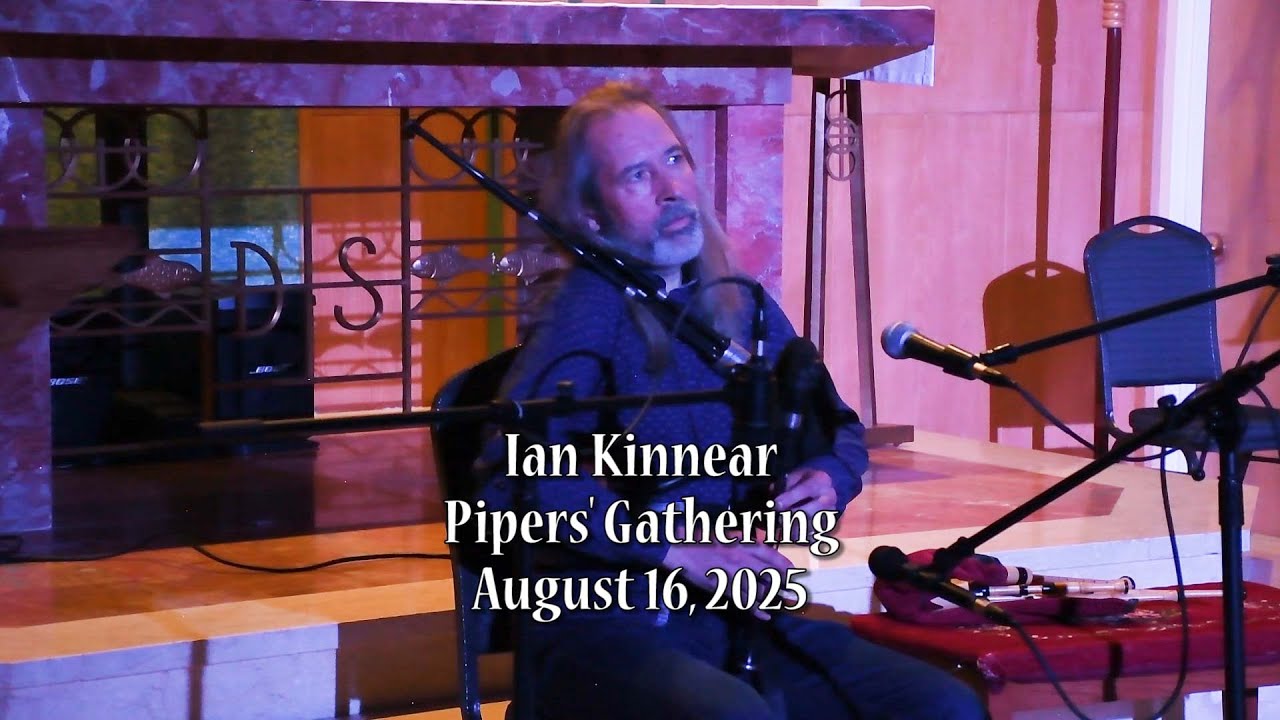 Ian Kinnear Playing at the 2025 Pipers' Gathering