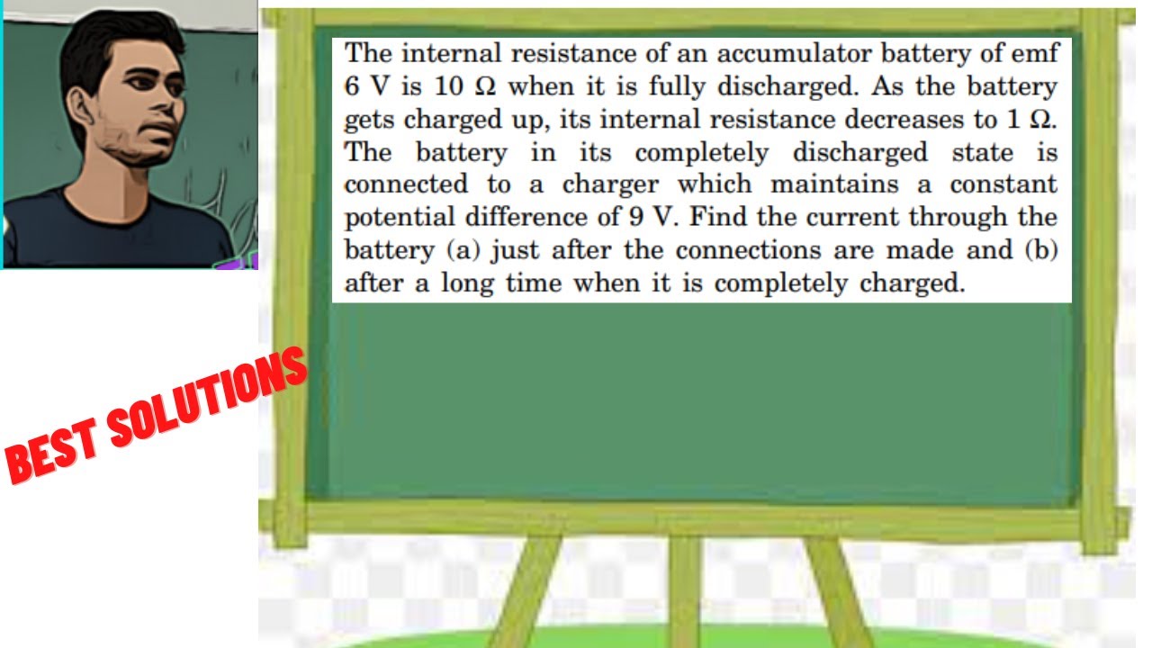 HCV Excercise Chapter 32 Electric current in conductors Question 19 | The internal resistance of an