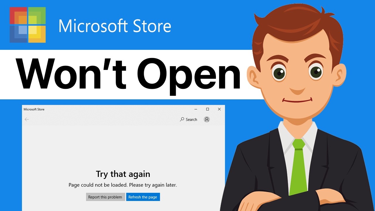 How To Fix Microsoft Store Won't Open In Windows 11 | MS Store Not Working On Windows 11