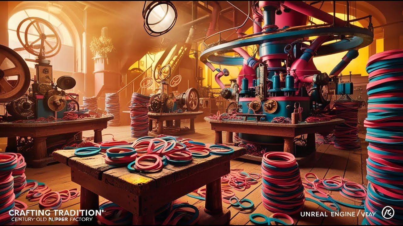 Crafting Tradition: Inside a Century-Old Rubber Band Factory