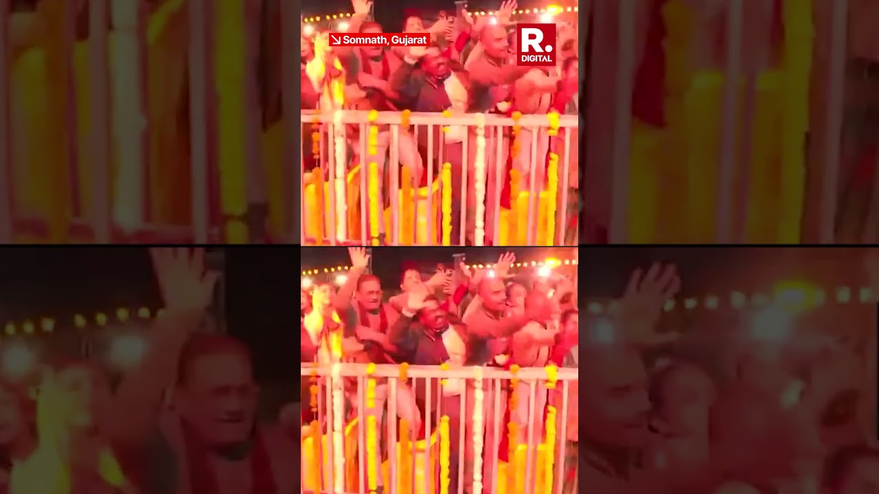 PM Modi Receives Grand Welcome at Somnath Temple