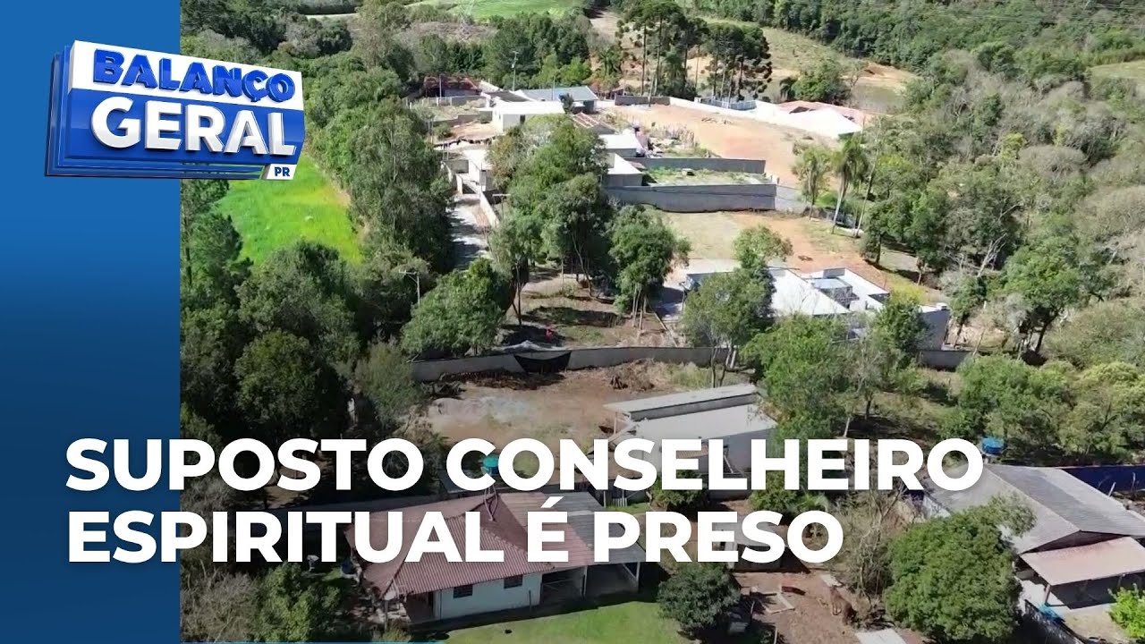 Homem é preso por abusar de adolescente; suspeito se dizia conselheiro espiritual em Araucária