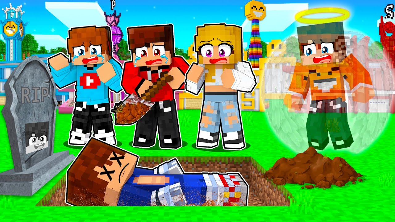 SmileSlow был похоронен как Шин Соник в Minecraft!