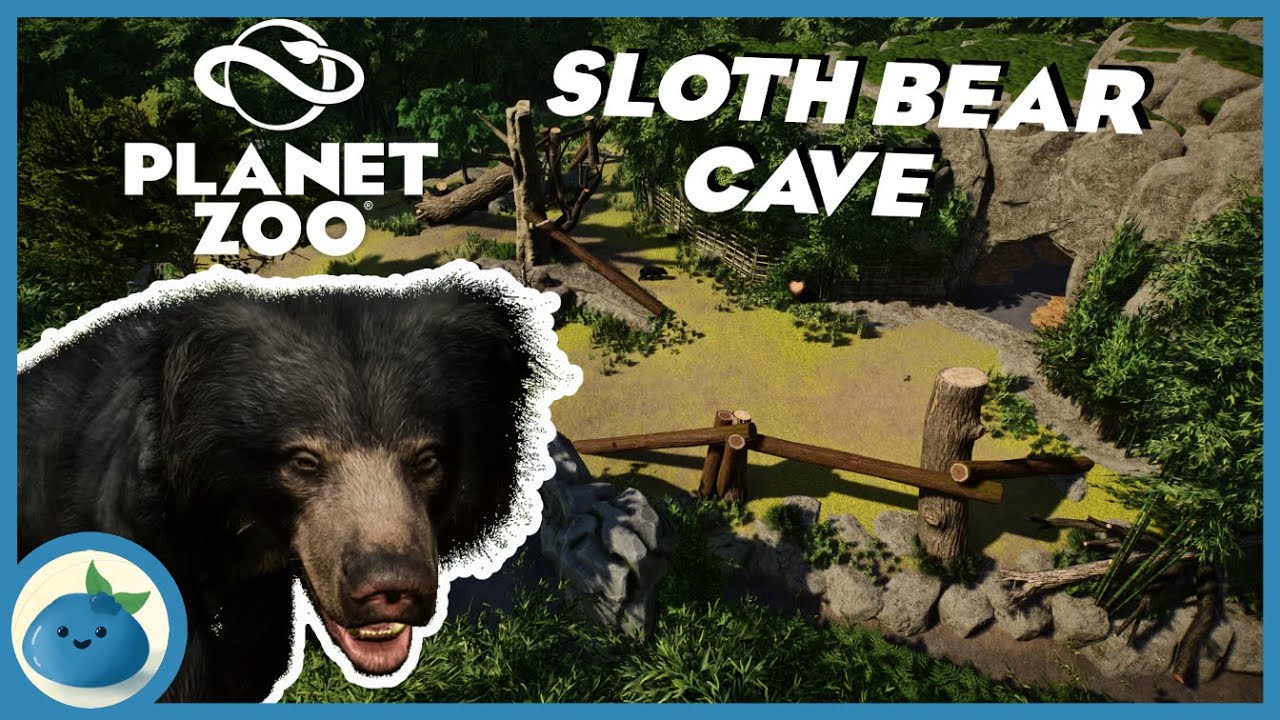 The Bear Trail: Part 1 || Sloth Bear || Planet Zoo: Speed Build