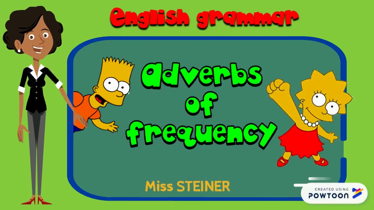 LES ADVERBES de FRÉQUENCE EN ANGLAIS