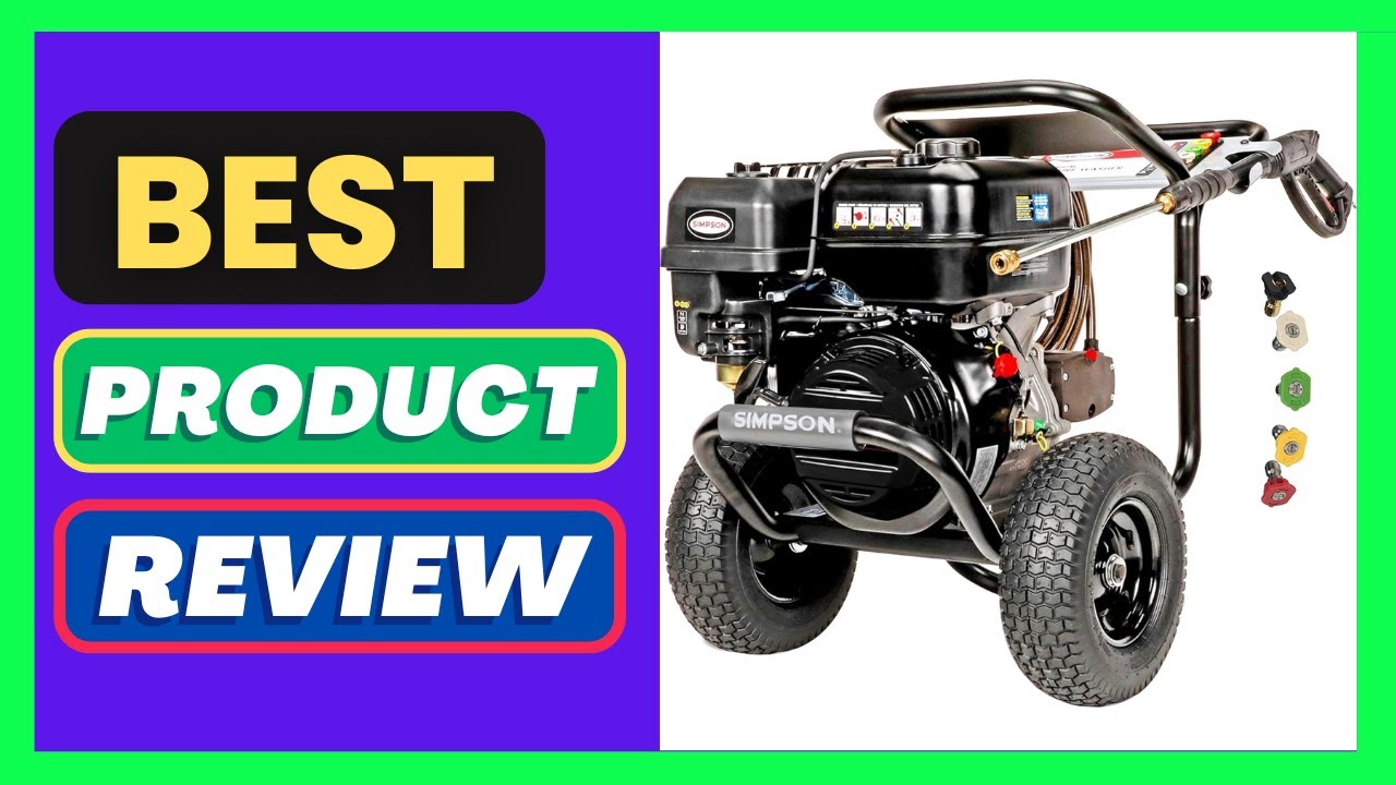 Simpson 4400 PSI Gas Pressure Washer, 4.0 GPM Commercial Power