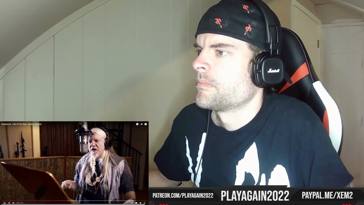 Bearwood feat  Marko Hietala - Life Of Sin (First Time Reaction)