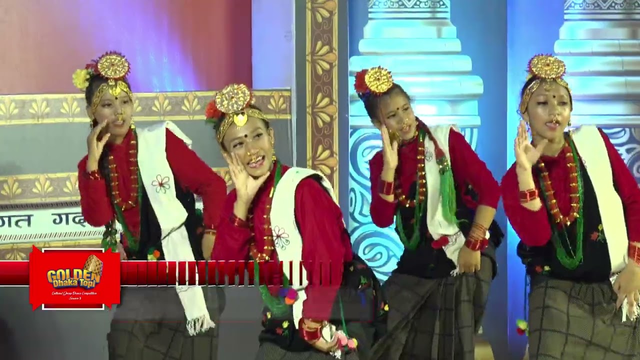Shanti Nikunj B. School | Golden Dhaka Topi Cultural Group Dance Competition✨[SEASON 3]
