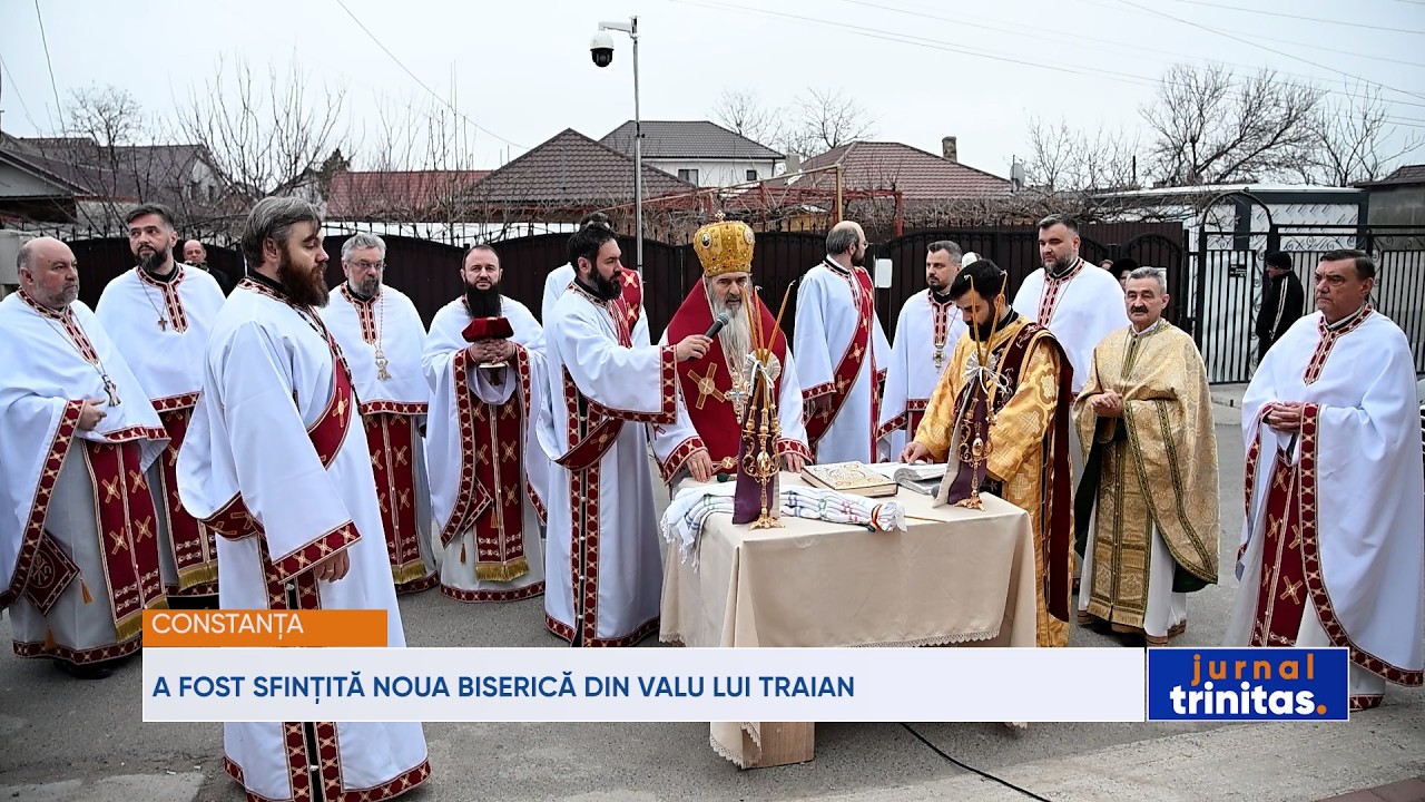 A fost sfințită noua biserică din Valu lui Traian