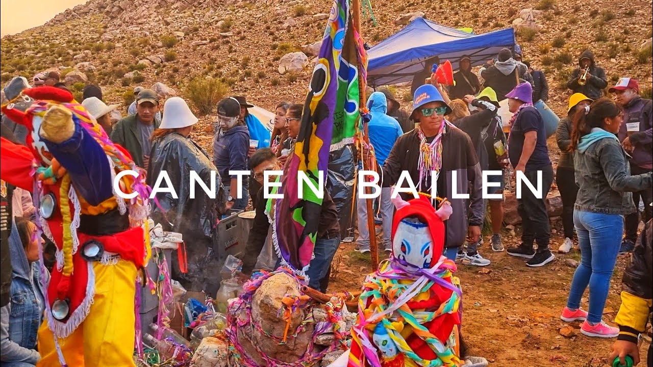 COMPARSA CANTEN BAILEN (desentierro) CARNAVAL  2024✔️ | ABRA PAMPA (JUJUY)