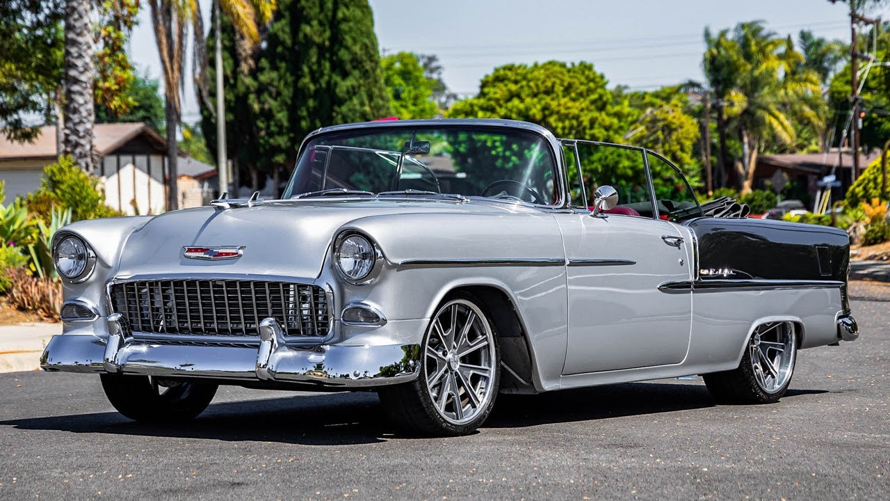 1955 Chevrolet Bel Air Convertible LS3 Air Walk-around Video