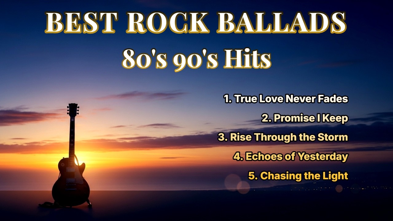 80's 90's Slow Rock Hits Nonstop – Best Rock Ballads of All Time (Romantic & Sad Classics)