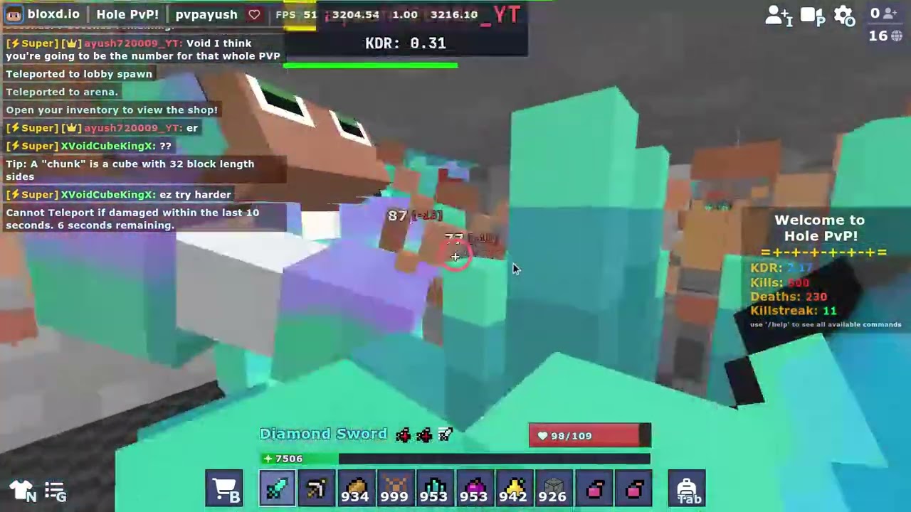 Day 5: Hole PvP against Brothers❤