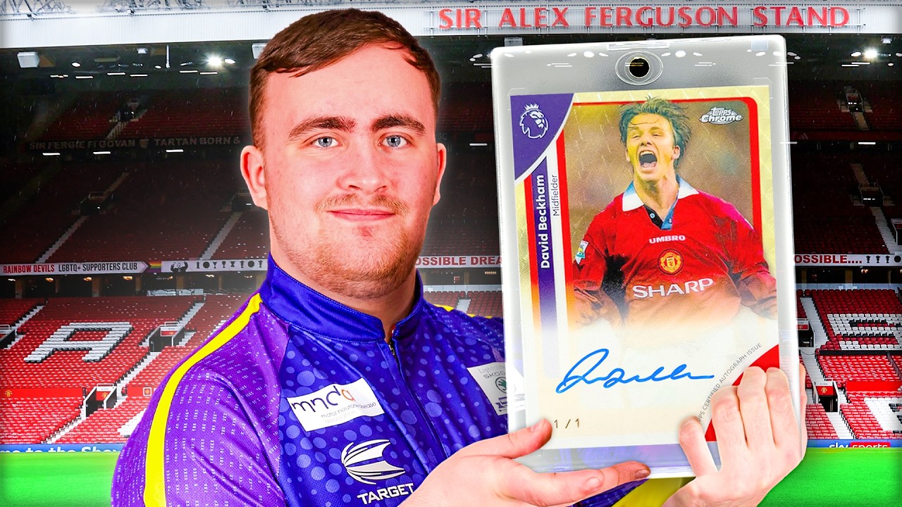 Luke Littler Hit An Insane Autograph! (&pound;5,000+)