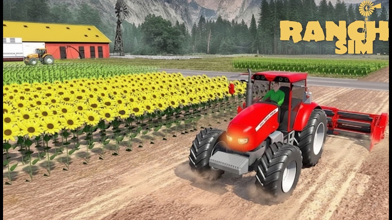 Ranch simulator |  Make Money | Farm Equipment Purchase | New Oil Rig build