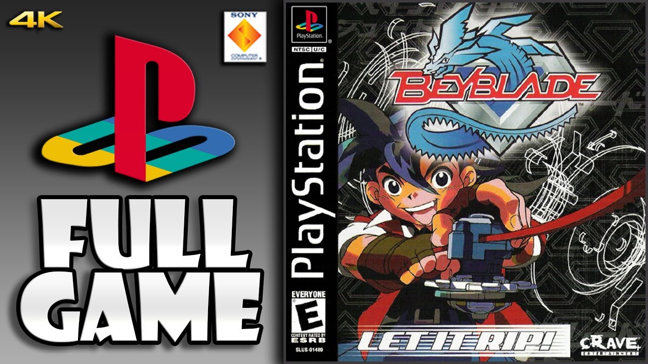Beyblade: Let it Rip! (PS1) - Full Game Walkthrough / Longplay [4K 60ᶠᵖˢ UHD]