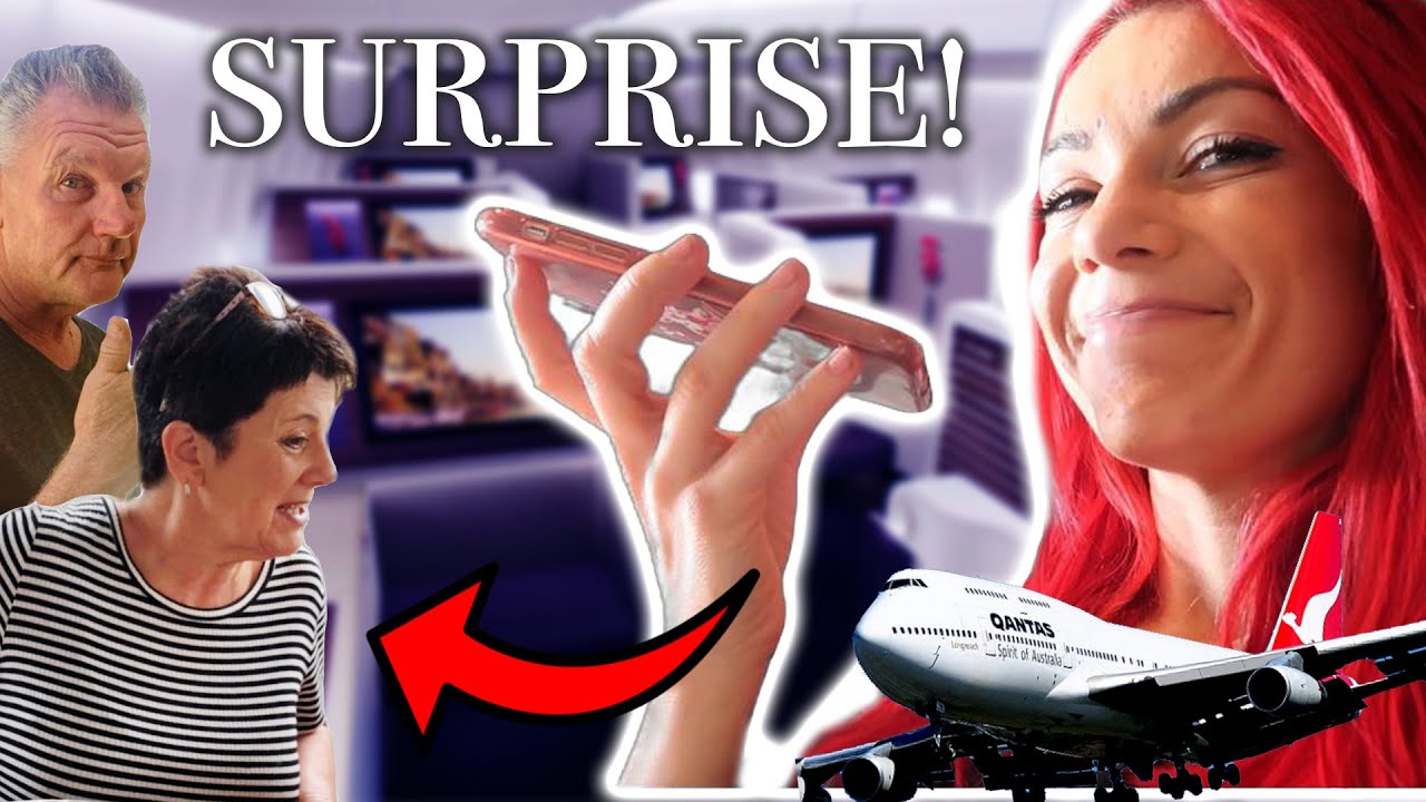 I surprised my parents with a trip back to the U.K