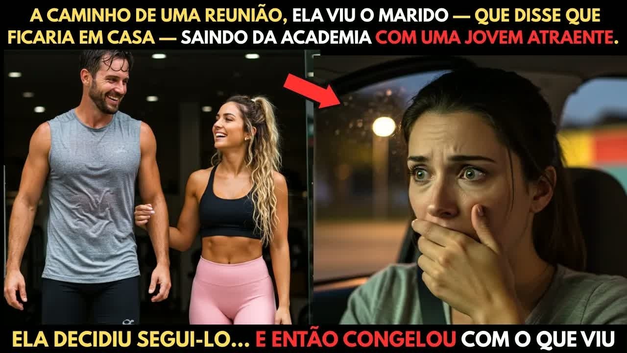 ❤️ELA IA PARA UMA REUNIÃO, MAS CONGELOU AO VER O MARIDO NA RUA COM UMA MULHER JOVEM E ATRAENTE