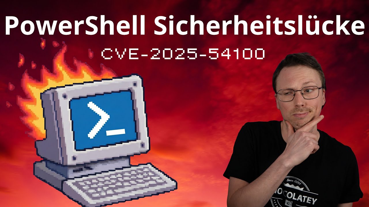 Sicherheitslücke in PowerShell (CVE-2025-54100)