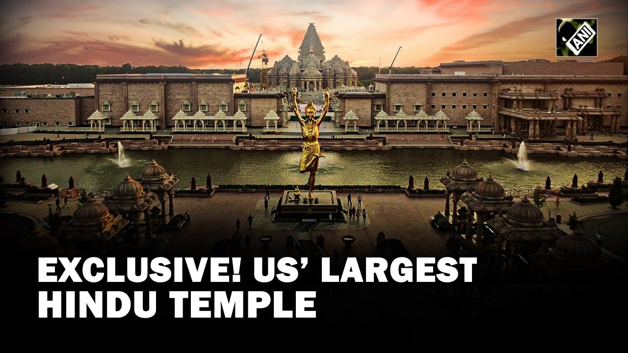 Mesmerising! World's largest temple outside India in US' New Jersey gets ready to welcome devotees