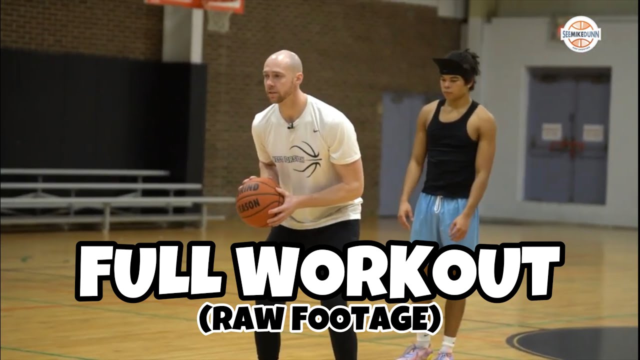 Full Basketball Shooting Workout Mike Dunn x Zach Curran